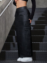 Women's Slim Fit Chic Pocketed Fashion Skirt